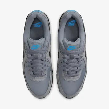 Кросівки Чоловічі Nike Air Max 90 Smoke Grey/Light Photo Blue DO6706-002