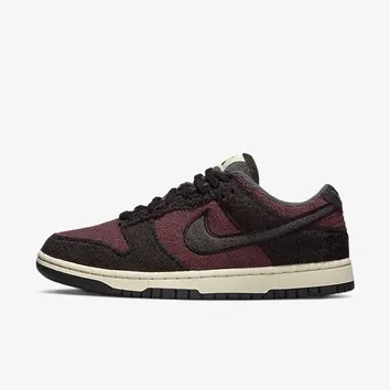 Кросівки Чоловічі Nike Dunk Low SE Fleece Burgundy Crush DQ7579-600