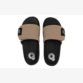 Шльопанці Чоловічі Nike Offcourt Adjust Slide Black/Khaki DQ9624-004