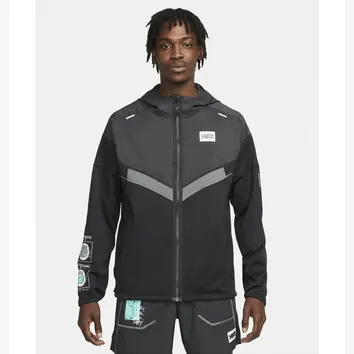 Куртка Чоловіча Nike Windrunner D.Y.E. Black/Iron Grey/Light Menta DR2827-010