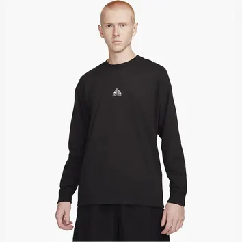 Лонгслів Чоловічий Nike ACG Lungs Long-Sleeve T-Shirt Black/Summit White DR7753-011