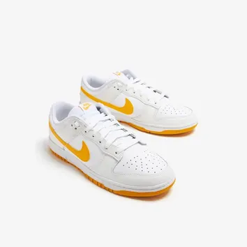 Кросівки Чоловічі Nike Dunk Low Retro White/University Gold DV0831-110