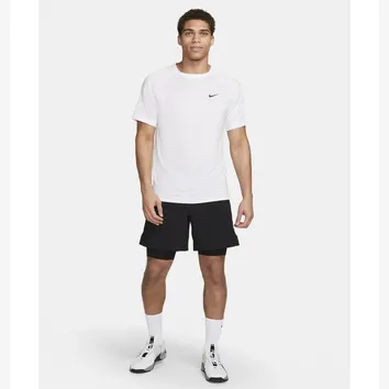 Футболка Чоловіча Nike Ready White/Black DV9815-100