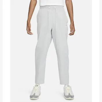 Штани Чоловічі Nike Club Woven Tapered Leg Pants Light Smoke Grey/White DX0623-077