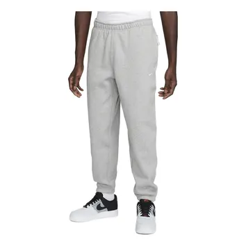 Штани Чоловічі Nike Solo Swoosh Dark Grey Heather/White DX1364-063