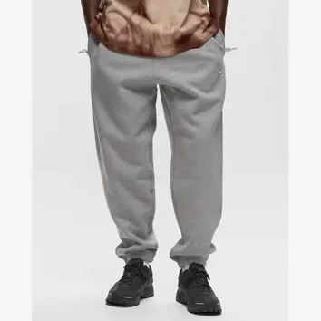 Штани Чоловічі Nike Solo Swoosh Dark Grey Heather/White DX1364-063
