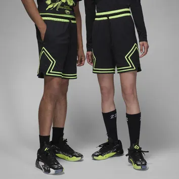 Шорти Чоловічі Jordan Dri-FIT Sport Diamond Shorts Black/Volt Glow/Black DX1487-016
