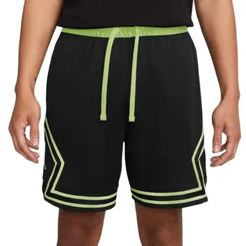 Шорти Чоловічі Jordan Dri-FIT Sport Diamond Shorts Black/Volt Glow/Black DX1487-016