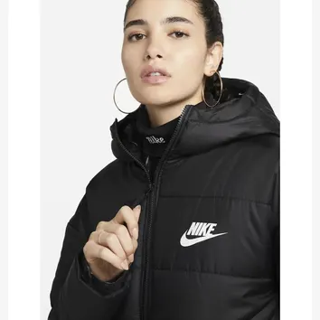 Куртка Жіноча Nike Sportswear Swoosh Parka Black DX1798-010