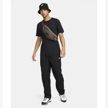 Штани Чоловічі Nike Club Woven Straight Leg Pants Black Dx3336-010