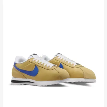 Кросівки Чоловічі Nike Cortez Textile Infinite Gold/White/Black/Game Royal DZ2795-701