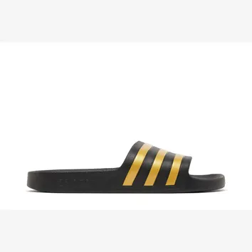 Капці Чоловічі adidas Adilette Aqua Black Gold Metallic EG1758