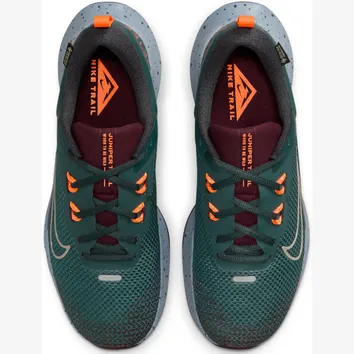 Кросівки Nike Juniper Trail 2 GORE-TEX Deep Jungle/Night Maroon/Safety Orange/Khaki FB2067-300