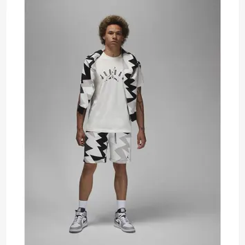 Футболка Чоловіча Air Jordan Flight MVP T-Shirt Sail/Black FB7365-133