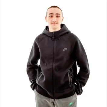 Худі Чоловіче Nike Tech Fleece Zip Hoodie Black FB7921-010