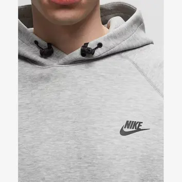Худи Мужское Nike Sportswear Tech Fleece Pullover Hoodie Grey FB8016-063