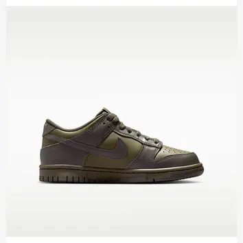 Кросівки Чоловічі Nike Dunk Low GS Cargo Khaki/University Red-Sequoia FB9109-302