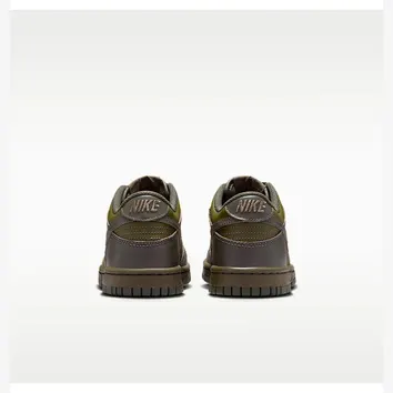 Кросівки Чоловічі Nike Dunk Low GS Cargo Khaki/University Red-Sequoia FB9109-302