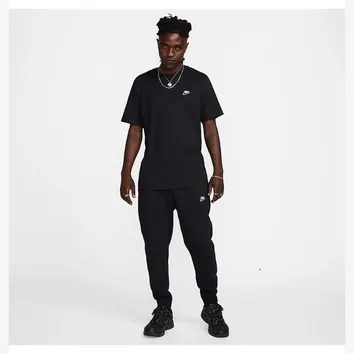 Футболка Чоловіча Nike Sportswear Club Tee Black/Cool Grey/White FD1184-013