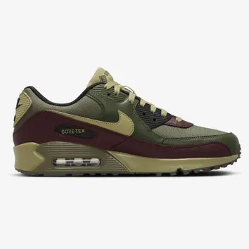 Кросівки Чоловічі Nike Air Max 90 GORE-TEX Medium Olive/Cargo Khaki/Burgundy FD5810-200