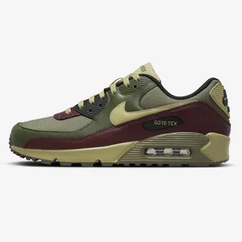Кросівки Чоловічі Nike Air Max 90 GORE-TEX Medium Olive/Cargo Khaki/Burgundy FD5810-200