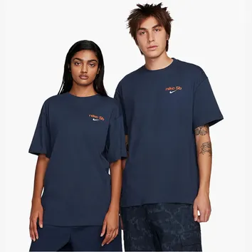 Футболка Чоловіча Nike SB Skate T-Shirt Midnight Navy FJ1163-410