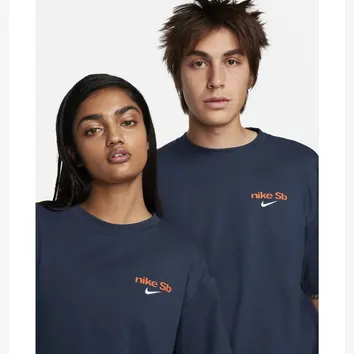 Футболка Чоловіча Nike SB Skate T-Shirt Midnight Navy FJ1163-410