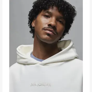 Футболка Чоловіча Jordan Wordmark Hoodie White FJ1966-133