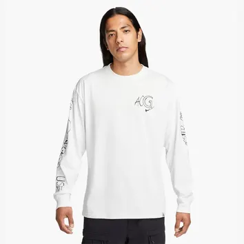 Лонгслів Чоловічий Nike ACG Longsleeve White Grafitti FJ2135-121