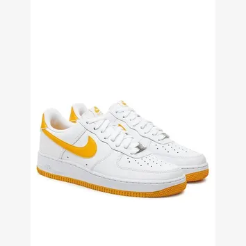 Кросівки Чоловічі Nike Air Force 1 '07 Low White/University Gold FJ4146-105