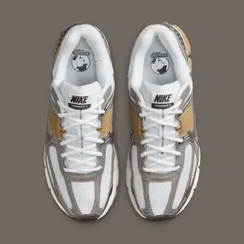Кросівки Чоловічі Nike Air Zoom Vomero 5 Metallic Pewter/Parachute Beige/White/Medium Ash FJ4151-006