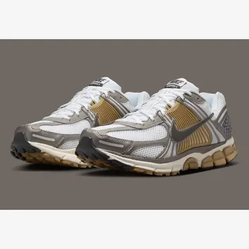 Кросівки Чоловічі Nike Air Zoom Vomero 5 Metallic Pewter/Parachute Beige/White/Medium Ash FJ4151-006