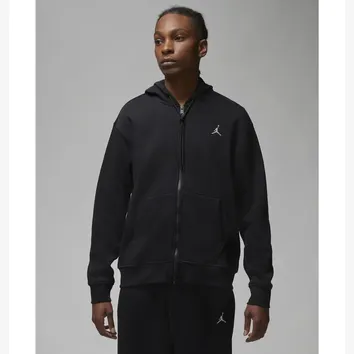 Худі Чоловіче Jordan Essentials Full-Zip Fleece Hoodie Black FJ7771-010