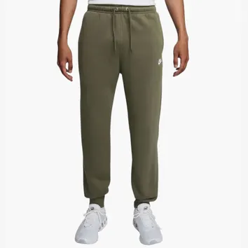 Штани Чоловічі Nike Club Fleece Joggers Medium Olive/White FN3787-222