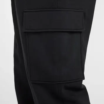Штани Чоловічі Nike Club Fleece Cargo Black/Black/White FN3805-010