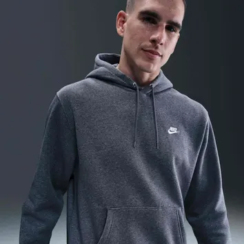 Худі Чоловіче Nike Club Pullover Hoodie Grey FN3859-071