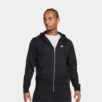 Худі Чоловіче Nike Club Fleece Full-Zip Hoodie Black FN3861-010