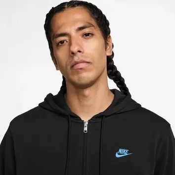 Кофта Чоловіча Nike Club Ft Fz Black FN3884-011