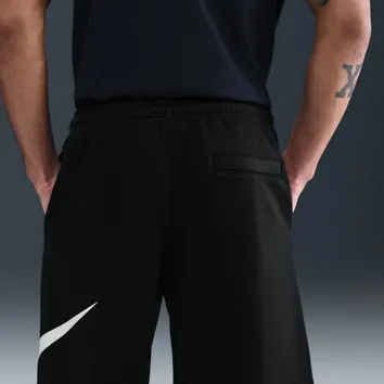 Шорти Чоловічі Nike Club Fleece Shorts Black/Black/White FN3906-010