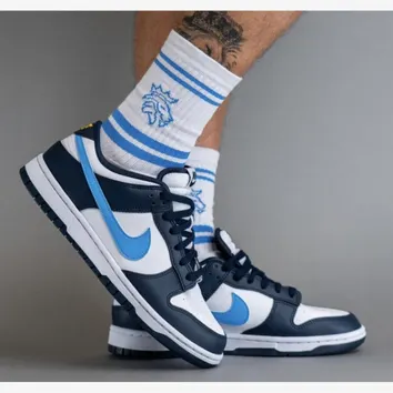 Кросівки Чоловічі Nike Dunk Low Midnight Navy University Blue FN7800-400