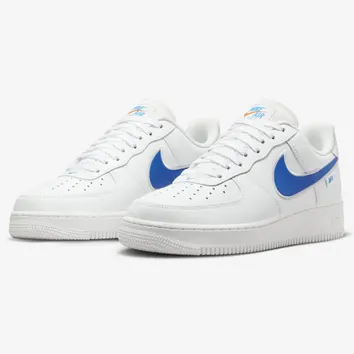 Кросівки Чоловічі Nike Air Force 1 '07 White Photo Blue FN7804-100