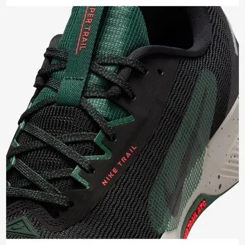 Кросівки Чоловічі Nike Juniper Trail 3 Black/Black/Fir/Bright Crimson FQ0904-006