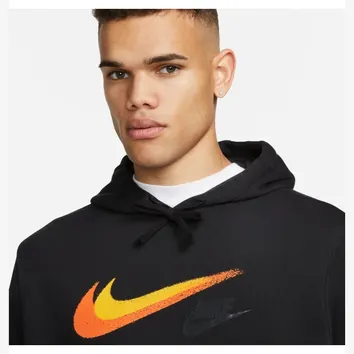 Худі Чоловіче Nike Sportswear Hoodie Black FQ7163-010