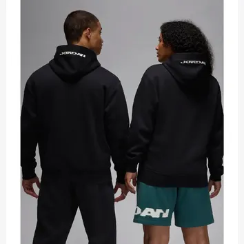 Худі Чоловіче Jordan MVP Fleece Pullover Hoodie Black/Iron Grey/Black FV7227-010