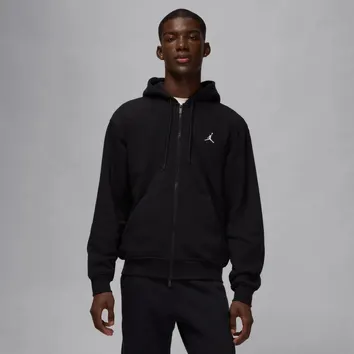 Худі Чоловіче Jordan Brooklyn Fleece Full-Zip Hoodie Black FV7289-010
