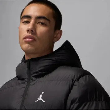 Куртка Чоловіча Jordan Brooklyn Puffer Jacket Black FV7317-010
