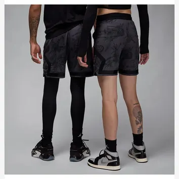 Шорти Чоловічі Jordan Dri-Fit Printed Diamond Shorts Black FV8614-010