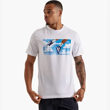 Футболка Чоловіча Jordan Flight Tee White FZ1967-101