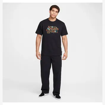 Футболка Чоловіча Nike Tee SB Graffiti Black FZ6712-010