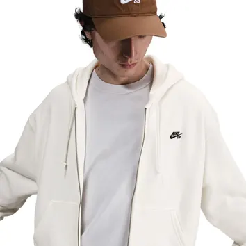 Худі Чоловіче Nike SB Zip Hoodie White FZ8796-133